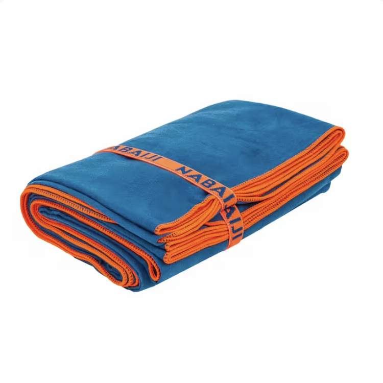 Microfibre pool towel Blue